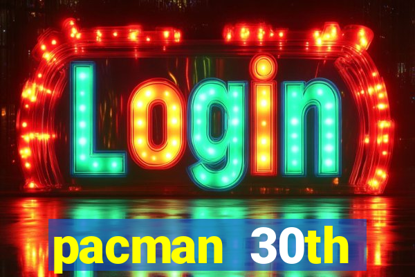 pacman 30th anniversary sonic